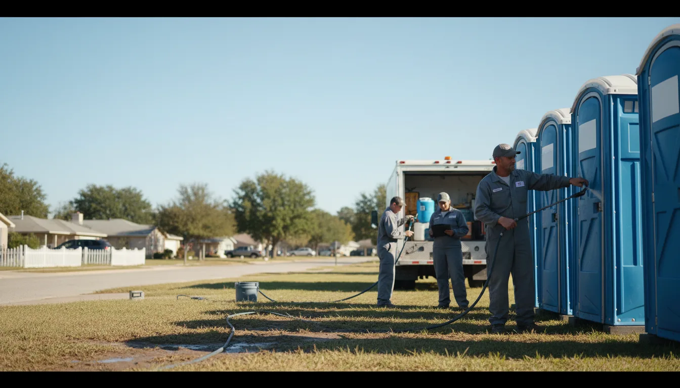 Long-Term Portable Toilet Rental in Akron, MI near me